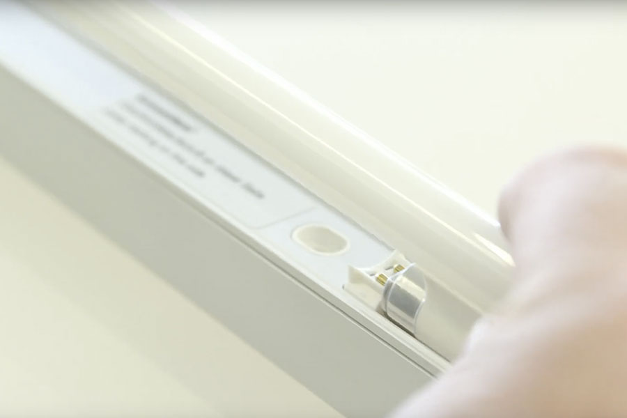 Leuchtstoffröhre umrüsten mit HADLER T8 LED Schritt 7