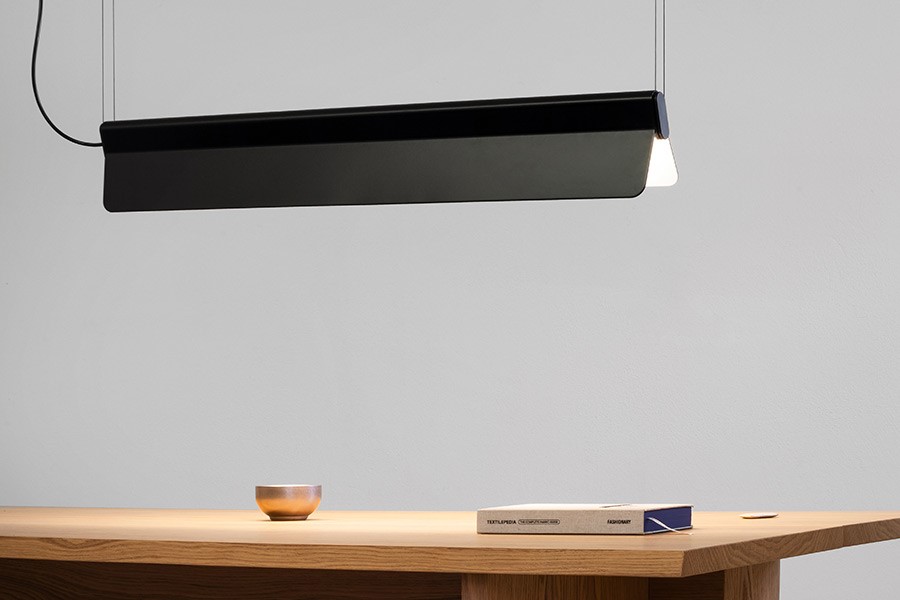 Led Leuchten Pendelleuchte SALTO Aust Amelung Bedienen mit LED Leuchte von Luxsystem